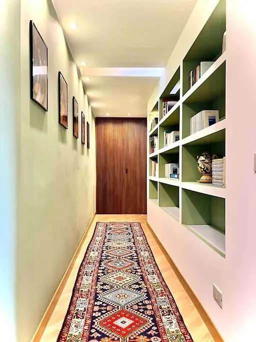 The Color-Block House Apartment Milan
