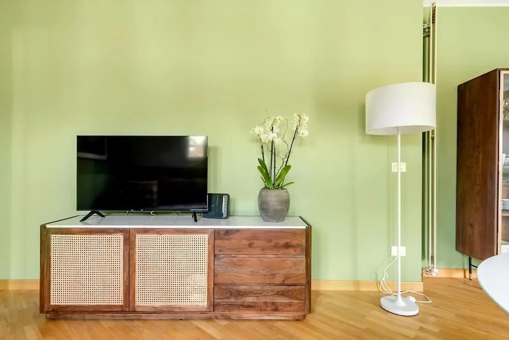The Color-Block House Apartment Milan