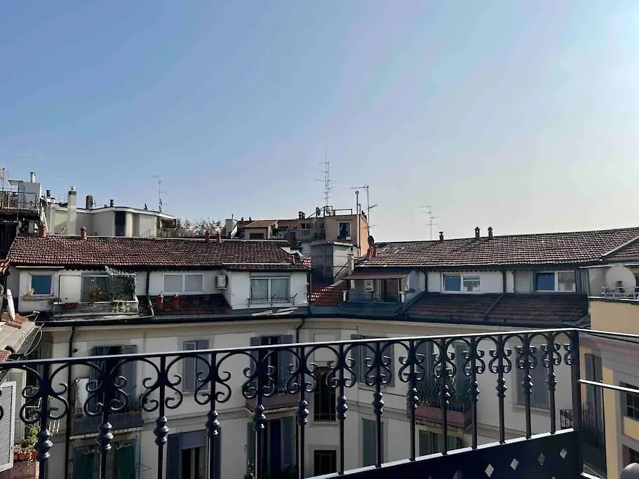 The Color-Block House Apartment Milan