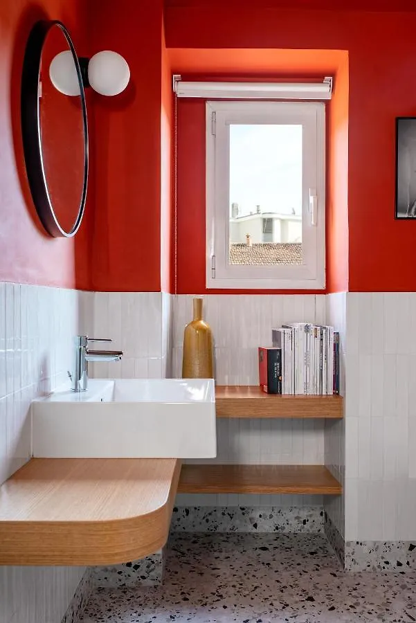 The Color-Block House Apartment Milan Italy