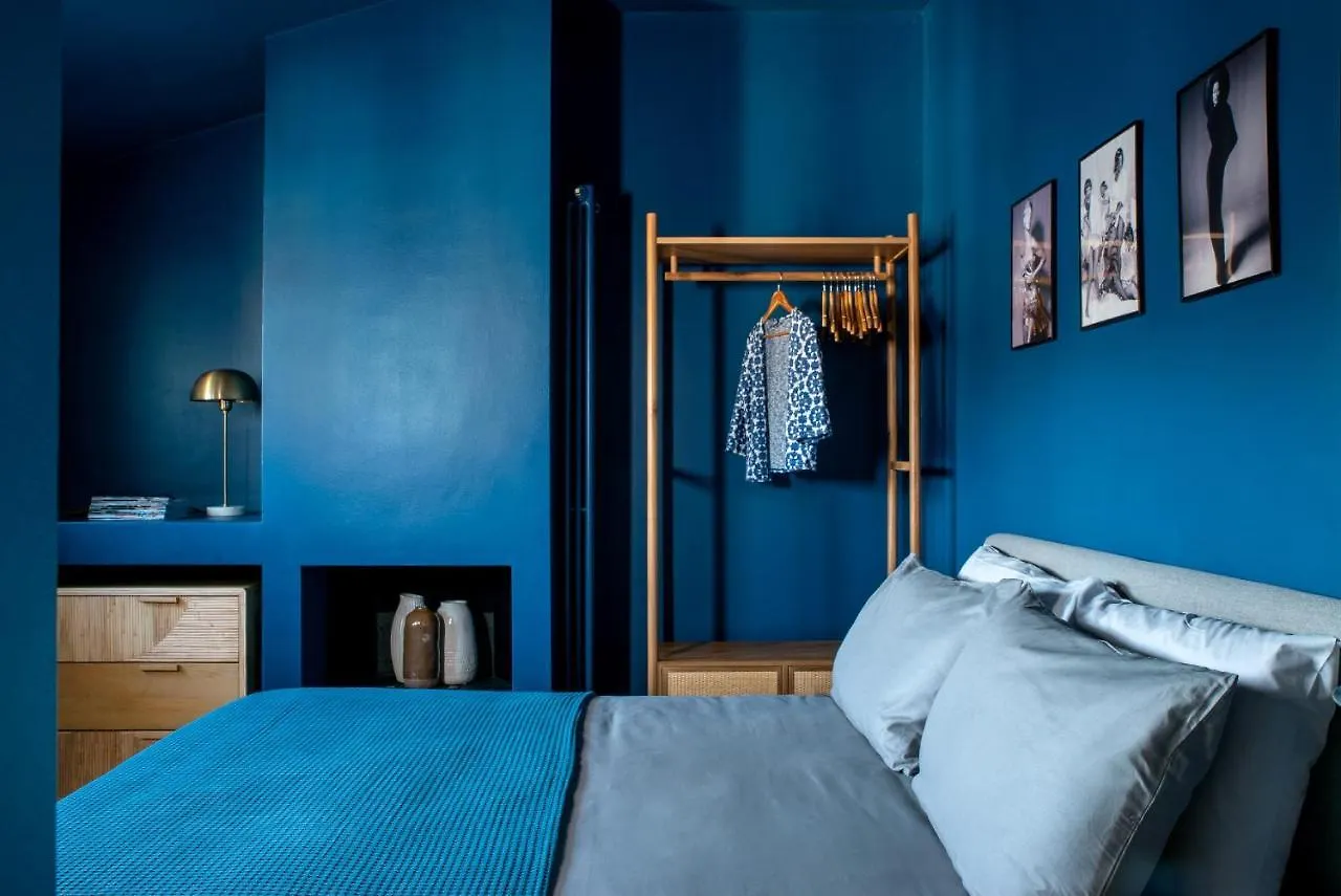 The Color-Block House Apartment Milan Italy