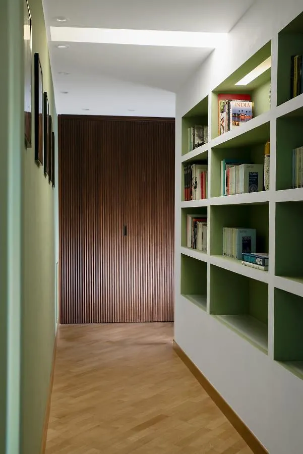 The Color-Block House Apartment Milan